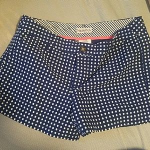 Polka dot chinko shorts